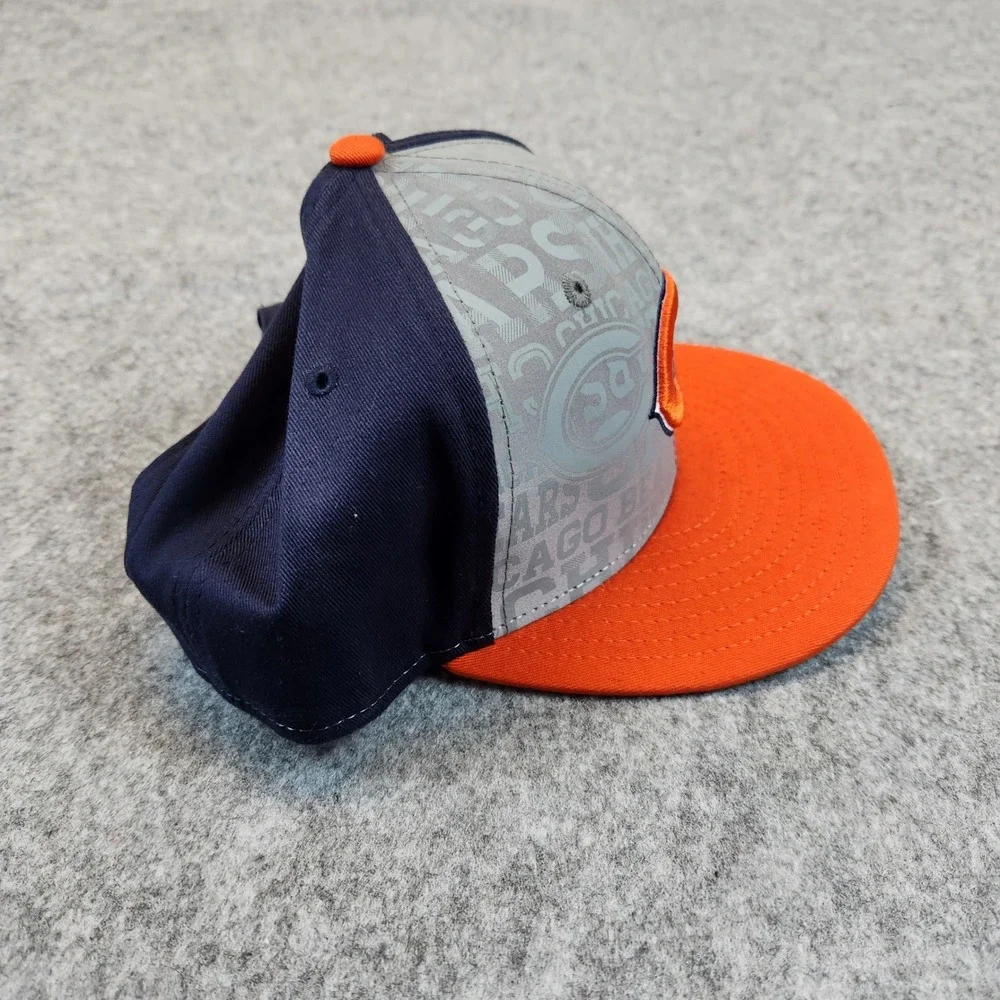 Chicago Bears New Era 9FIFTY Hat Youth Blue Gray‎ Reflective Team Snapback NFL